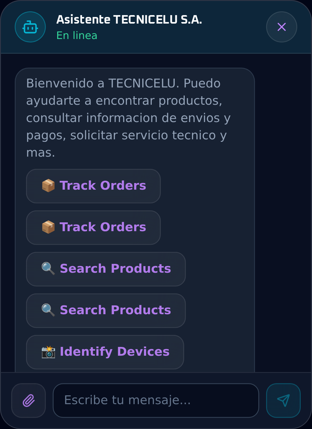Help Menu